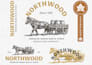 design a vintage hand drawn engraving logo illustration